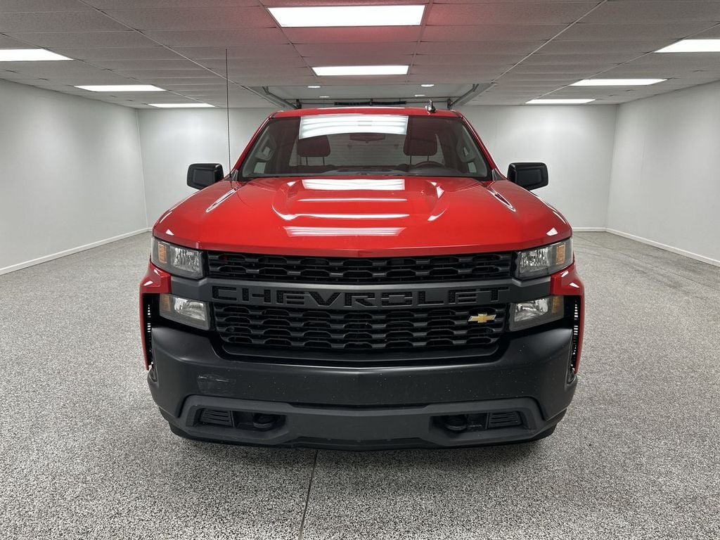 2021 Chevrolet Silverado 1500 — rear three-quarter view