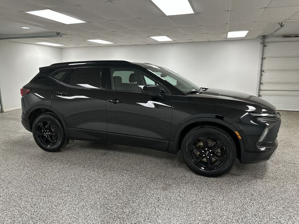 2023 Chevrolet Blazer 2LT in Black — front three-quarter view
